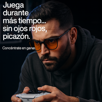 FLOW® | Lentes Rojos Anti Luz Azul UNISEX